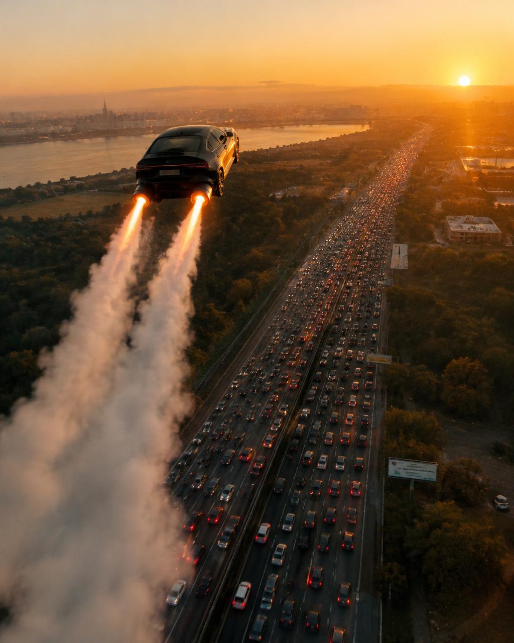 Boost über den Stau